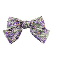 New Cute Big Bow Hairpin Printing Small Top Clip Wholesale Nihaojewelry main image 6