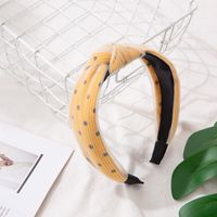 Korean Sweet  Cute  Simple Polka Dots Headband  Wholesale main image 3