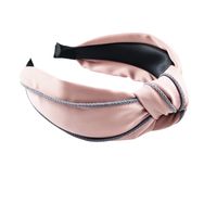 Fashion Hot Sale Korean Wide-brimmed Fabric Knotted Headband Style Simple Headband  Wholesale Nihaojewelry main image 6