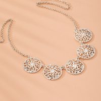 Fashion Hot Selling Hollow Tree Of Life Sweater Chain Alloy Necklace For Women Wholesale main image 3