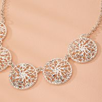Fashion Hot Selling Hollow Tree Of Life Sweater Chain Alloy Necklace For Women Wholesale main image 5