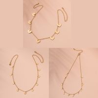 Fashion Clavicle Chain Trendy Metal Pendant Niche Alloy Necklace For Women main image 1