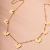 Fashion Clavicle Chain Trendy Metal Pendant Niche Alloy Necklace For Women main image 3