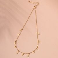 Fashion Clavicle Chain Trendy Metal Pendant Niche Alloy Necklace For Women main image 4