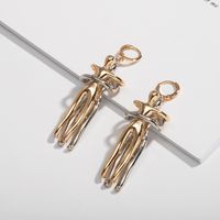 New Original Korean Retro Exaggerated Body Art Long Earrings Wholesale Nihaojewelry main image 1