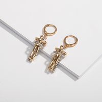 New Original Korean Retro Exaggerated Body Art Long Earrings Wholesale Nihaojewelry main image 4