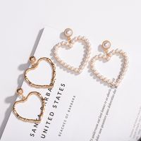 Fashion Heart No Inlaid Earrings main image 3