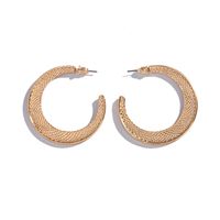Hot Sale Korea C-shaped Circle Earrings Wholesale Nihaojewelry main image 6