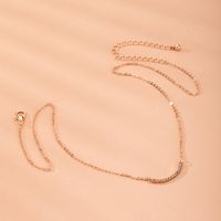 Collar De Cadena De Clavícula De Nueva Aleación De Diamantes Coreanos Para Mujeres Al Por Mayor main image 1