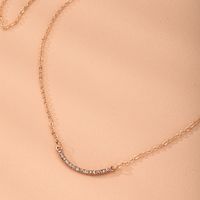 Collar De Cadena De Clavícula De Nueva Aleación De Diamantes Coreanos Para Mujeres Al Por Mayor main image 4