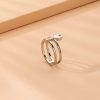 Simple Style Key Ring Minimalist Geometry Rings Wholesale Nihaojewelry main image 4