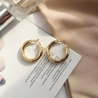 Fashion Exaggerated New Simple Circle Earrings Metal Sequin Jewelry Earrings For Women main image 4