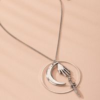 New Retro Fashion Trend Alloy Jewelry Necklace For Women Wholesale main image 3