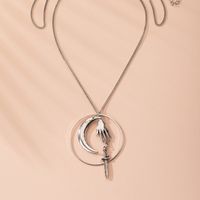 New Retro Fashion Trend Alloy Jewelry Necklace For Women Wholesale main image 4