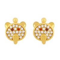 Fashion C-shaped Snake-shaped Sharp Ear Clip Copper Butterfly Earrings For Women sku image 19