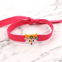 Bracelet En Étoile Tissé À La Main Avec Perles De Riz En Ruban De Style Ethnique Bohème sku image 12