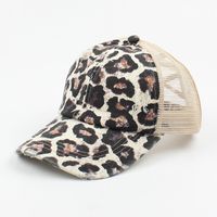 Fashion  Washed  Worn Mesh Breathable Korean Couple Wild Outdoor Baseball Sunscreen Cap sku image 3