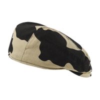 Cow  Retro Anti-wear Painter Hat Forward  Beret sku image 2