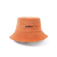 Sombrero Amarillo De Pana De Uso Delantero Y Trasero, Sombrero De Pescador Para Mujer Al Por Mayor sku image 2