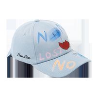 Hand-painted Graffiti Hat New  Baseball All-match Women's Cap main image 6