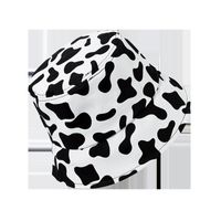 Sombrero De Vaca Con Protector Solar Pequeño De Cara Salvaje Coreana, Tapa Plegable, Sombrero De Pescador De Verano Para Mujer main image 6