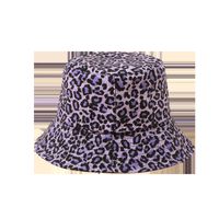 Leopard Print Double-sided Hot Sale Basin Hat Ladies Sun Hat New Fisherman Hat main image 6