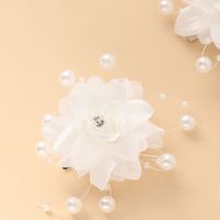 White Pearl Flower Super Fairy Flower Fairy Side Clip main image 4