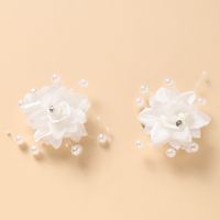 White Pearl Flower Super Fairy Flower Fairy Side Clip main image 5