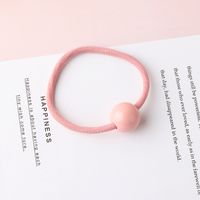 Korean Simple Girl Candy Color  Round Ball Square Head Rope sku image 7