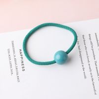 Korean Simple Girl Candy Color  Round Ball Square Head Rope sku image 11