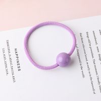 Korean Simple Girl Candy Color  Round Ball Square Head Rope sku image 12