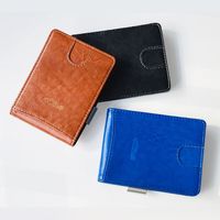 Korean Leather Short Zipper Coin Purse Multi-card Men's Wallet Wholesale main image 1