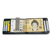 الكورية جلدية قصيرة سستة عملة محفظة متعددة بطاقة الرجال المحفظة بالجملة main image 4