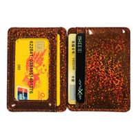 Coréen Laser Sequin Sac Magique Dames Porte-monnaie Mini Porte-cartes Portefeuille En Gros main image 4