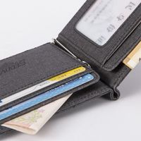 Hot Sale New Short With Iron Edge Korean Trend Men's Horizontal Wallet Card Package Wholesale main image 6
