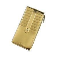 New Buckle Long Wallet Multi-card Position Korean Zipper Clutch Women's Bag Wholesale main image 6