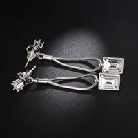 Alloy Fashion Geometric Earring  (white Alloy) Nhlj4016-white-alloy sku image 1