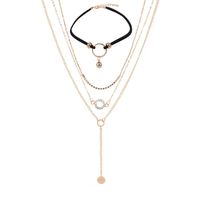 Alloy Simple Geometric Necklace  (61178152) Nhxs1656-61178152 sku image 1