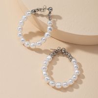 Fashion 1 Pair Of Pearl Hoop Earrings Hot Selling Wholesale main image 5