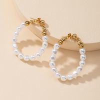 Fashion 1 Pair Of Pearl Hoop Earrings Hot Selling Wholesale main image 6