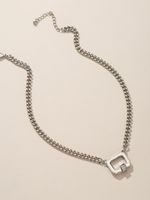 Fashion New Geometric Hot Sale Alloy Pendant Necklace For Women main image 3
