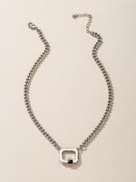 Fashion New Geometric Hot Sale Alloy Pendant Necklace For Women main image 4