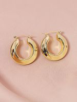 Popular 1 Pair Of Metal Ear Hoop Hot Selling Earrings Wholesale main image 5