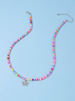 Fashion New Color Soft Clay Angel Hot-selling Alloy Necklace Wholesale main image 5
