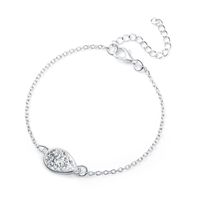 Vente Chaude Argent Goutte D&#39;eau Résine Pierre Naturelle Noël Bracelet Chanceux Bijoux sku image 1