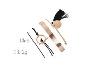 Popular Fashion Tassel Disc Bangle Bracelet Combination Set Wholesale main image 6
