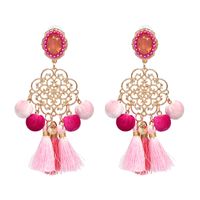 Alloy Fashion Geometric Earring  (red) Nhjj4962-red sku image 2