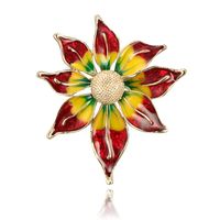 Alloy Simple Flowers Brooch  (white) Nhgy2129-white sku image 1