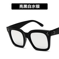 البلاستيك خمر نظارات (مشرق أسود جميع رمادي) Nhkd0030-bright-black-all-gray sku image 3