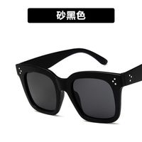 البلاستيك خمر نظارات (مشرق أسود جميع رمادي) Nhkd0030-bright-black-all-gray sku image 4